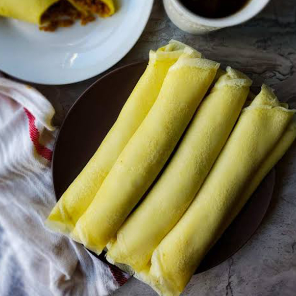 Sri Lankan pancakes on board